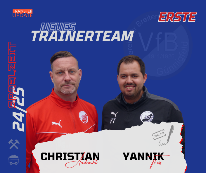 Neues junges Trainerteam für den VfB